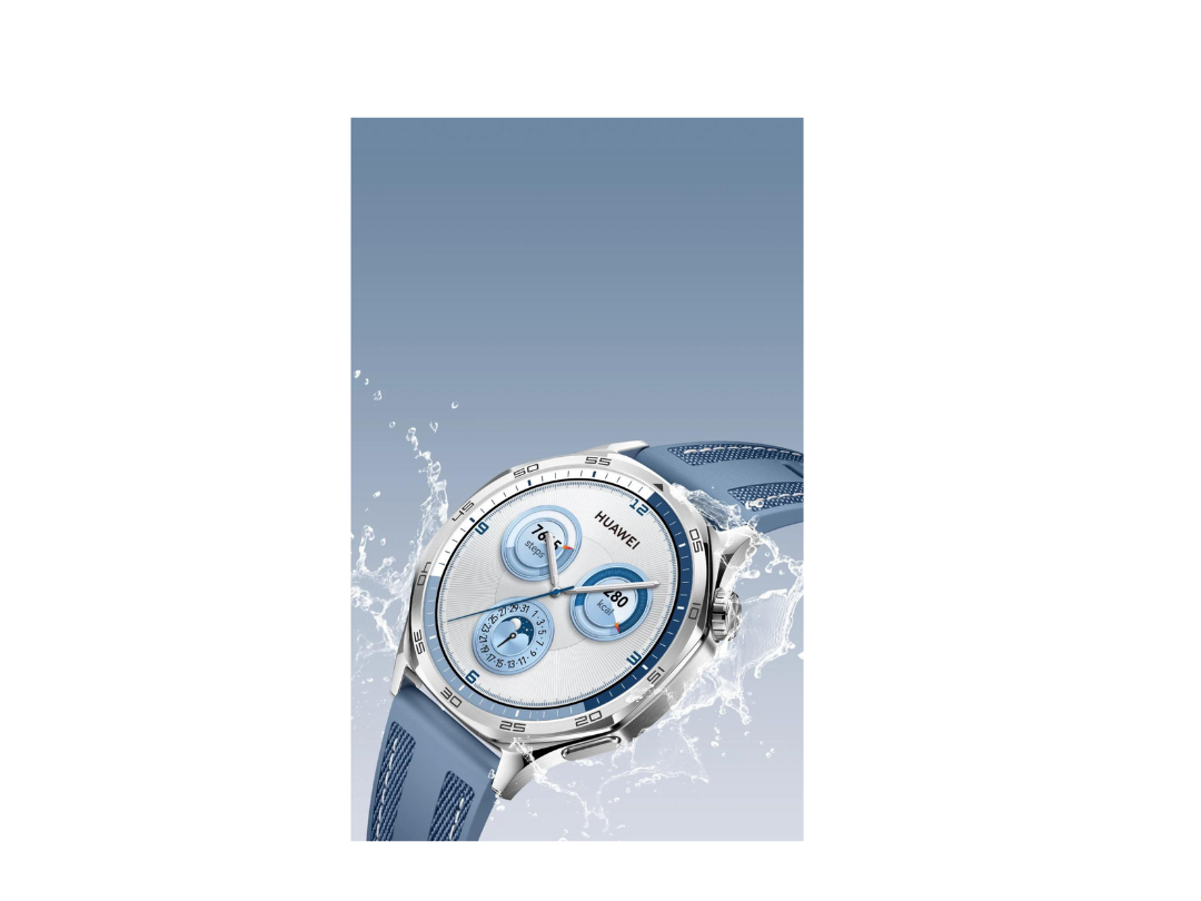 Huawei Watch GT 5 46mm Smartwatch, up to 14 Days Battery Life, 5 ATM Water-Resistant, iOS and Android, Fluoroelastomer Strap Huawei Watch GT 5 46mm Smartwatch, up to 14 Days Battery Life, 5 ATM Water-Resistant, iOS and Android, Fluoroelastomer Strap